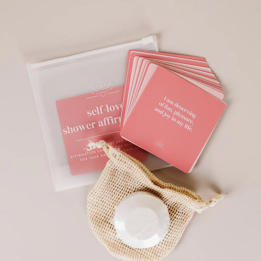 Shower Affirmation Cards - Self-Love